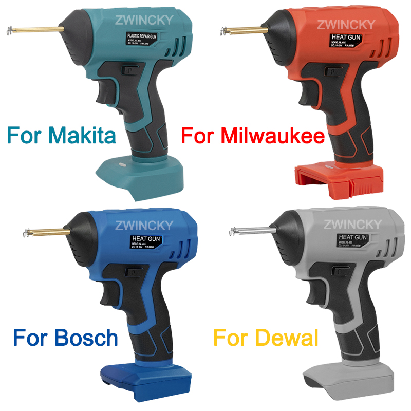 Staple Gun Electric - Kabellose Kunststoffschweißmaschine Heißheftgerät für Makita/Dewalt/Bosch/Milwaukee/Black&Decker 18V