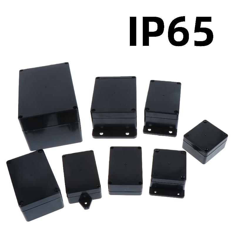Power Toolbox - Neue 1/3-teilige Kunststoff-Elektronikgehäuse IP65 Wasserdichte Schwarze