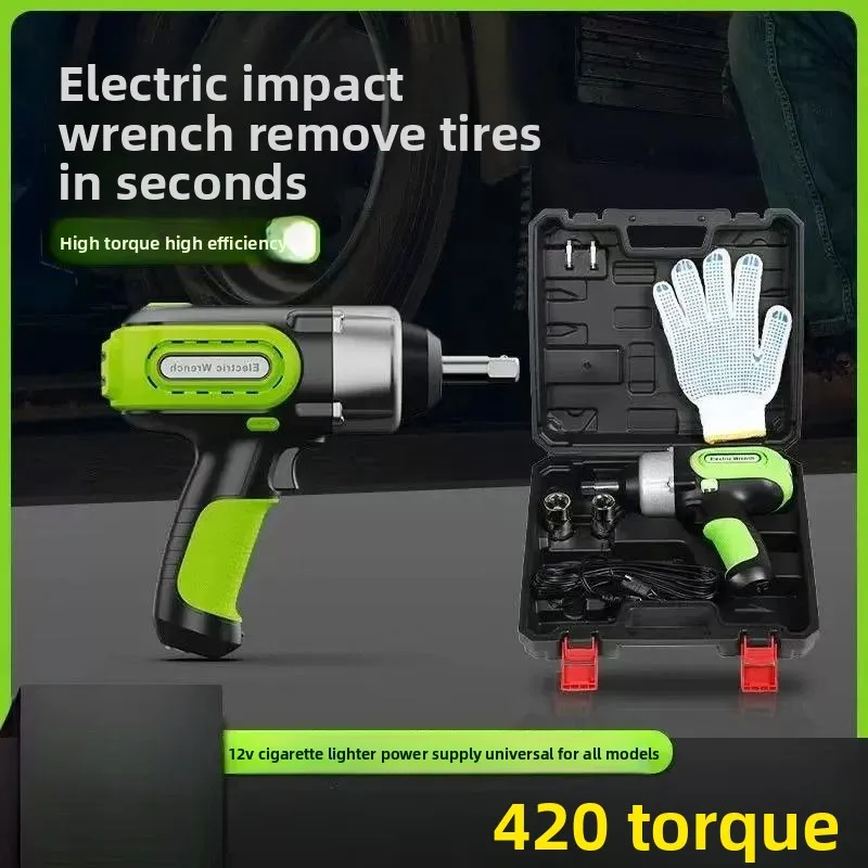 Power Tools Impact Wrench - NEUER Auto-Reparatur- und Reifenersatz-Elektroschrauber mit LED-Beleuchtung,