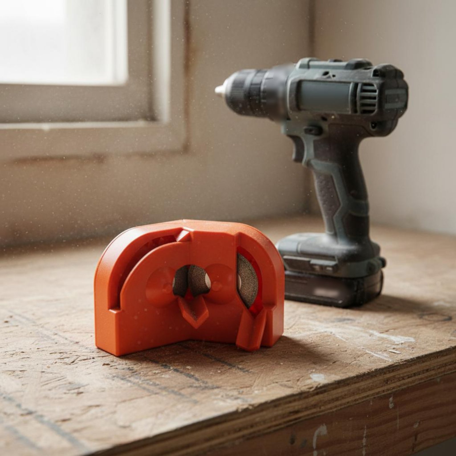 Power Tools Use - Bohrerschleifer, einfach zu bedienen, tragbarer Bohrschleifer,