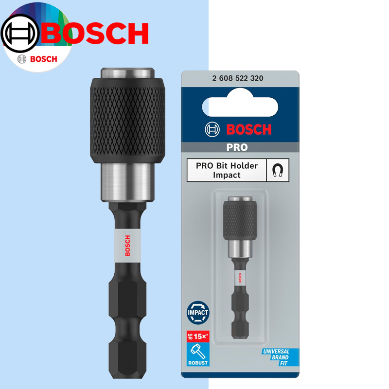 Power Tools Accessories - BOSCH 2608522320 PRO Bit-Halter, Schnellwechselhalter für
