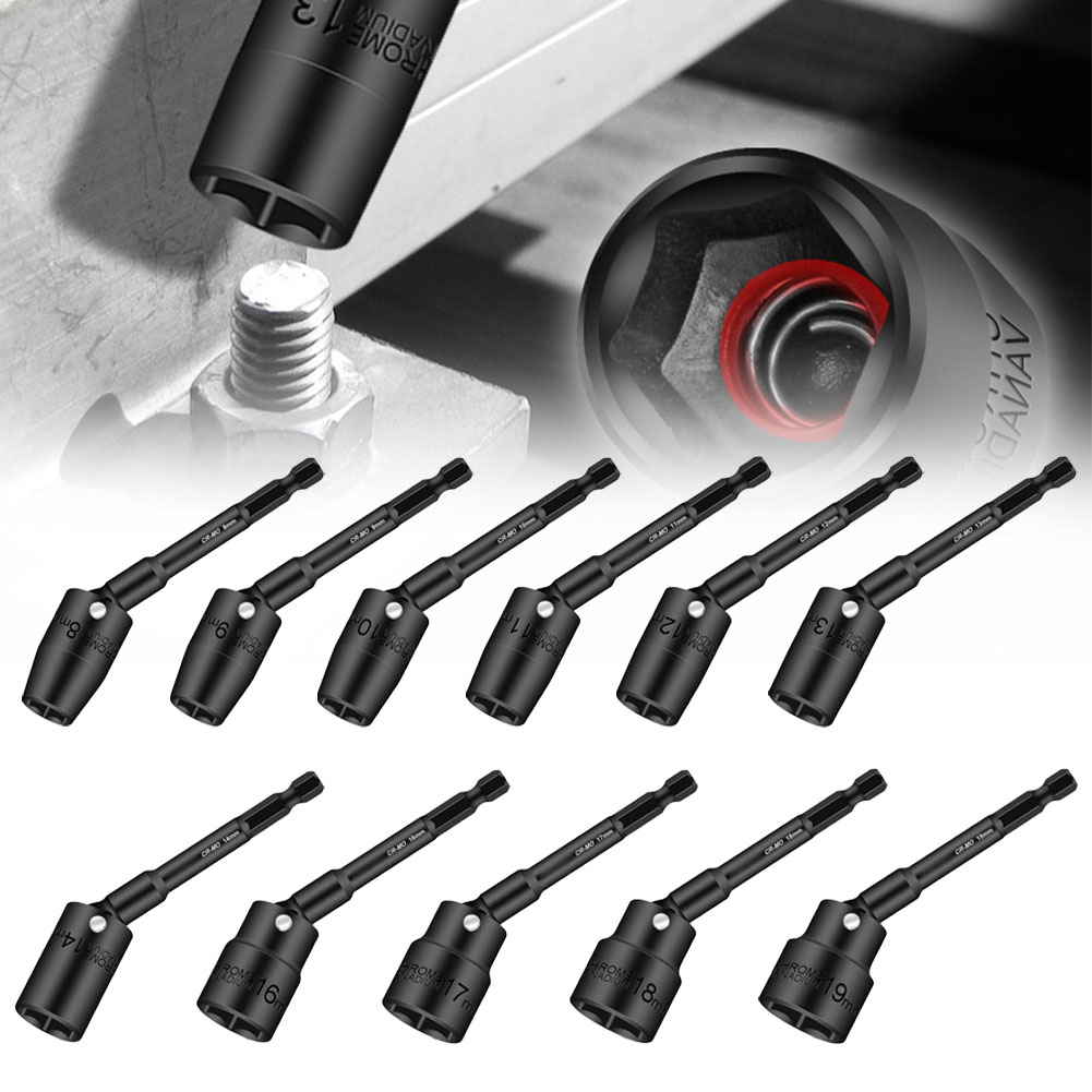Power Tools Impact Wrench - 1 Stück 100 mm Innensechskant H8-H19
