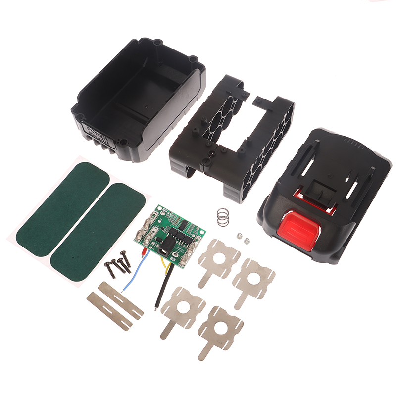 Power Toolbox - Elektrowerkzeugkoffer BMS 21V Batterie-Aufbewahrungsbox für kabellosen