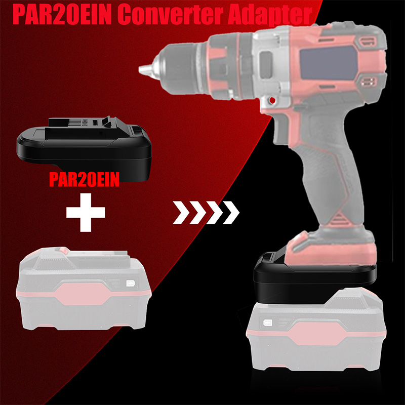 Power Tools Use - HAKSINKY PAR20EIN Elektrowerkzeug-Akkuadapter für Parkside 20V