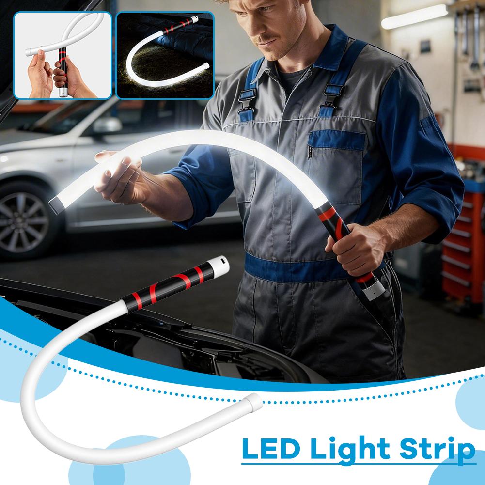 Power Tools Use - Multifunktionale, biegbare LED-Lichtleiste, tragbare Hochleistungs-Taschenlampe für