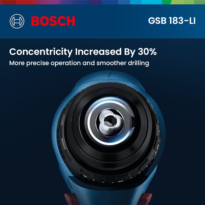 Power Tools Use - Bosch GSB 183-LI Elektrischer Bohrschrauber, kabellos,