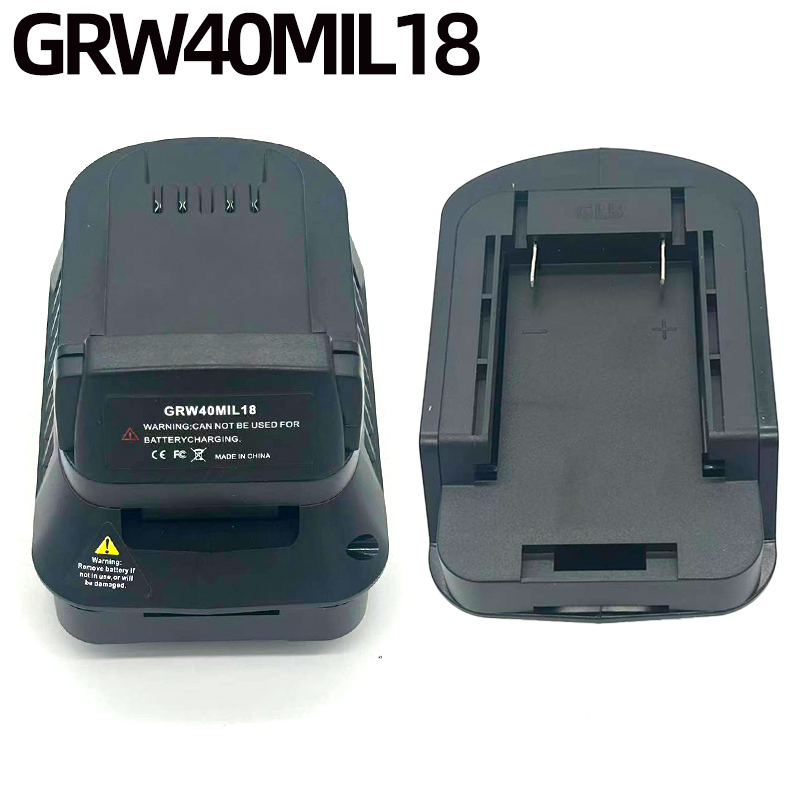 Power Tools Use - GRW40MIL18 Batterieadapter-Konverter Kompatibel mit Greenworks 40V