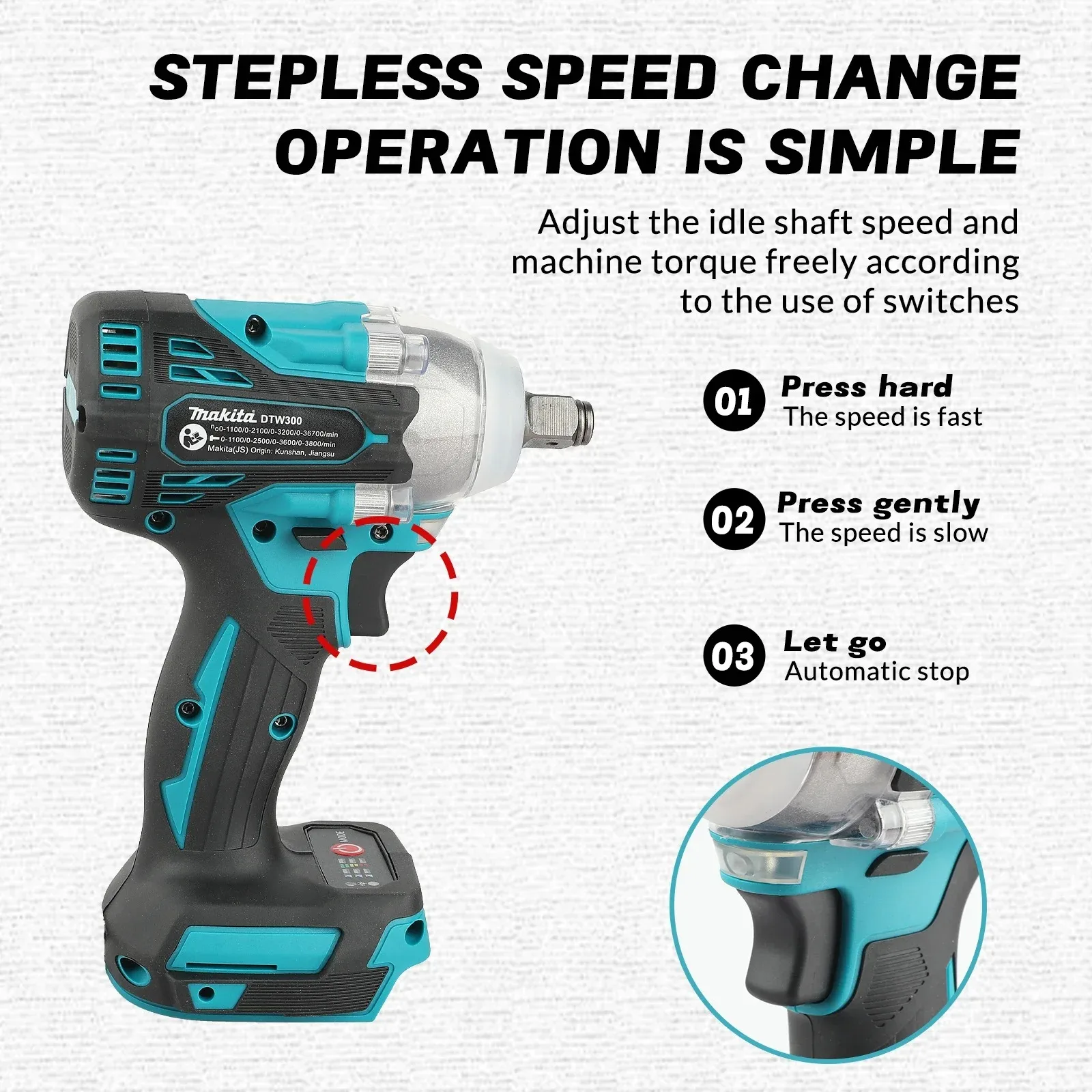Bürstenloser Makita DTW300 Akk – Power Tools Impact Wrench Bewertung und Preis