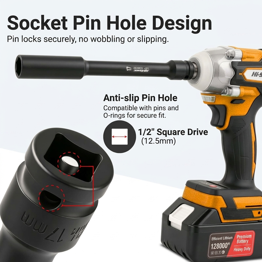 1/2 Zoll Antrieb Extra Lange S – Power Tools Impact Wrench Bewertung und Preis