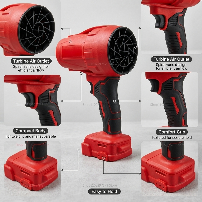 18V Kabelloser Turbo-Lüfter-Ge – Power Tools Use Bewertung und Preis