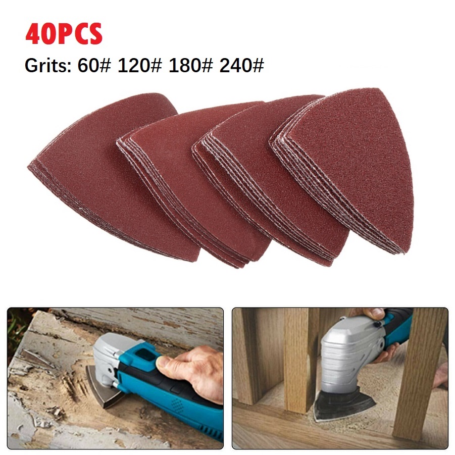 40pc Dreieck Schleifpapier 60/ – Power Tools Accessories Bewertung und Preis