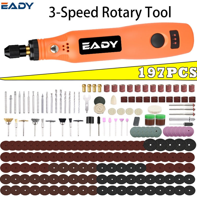 USB-Akku-Rotationswerkzeug-Set – Power Tools Brand Bewertung und Preis