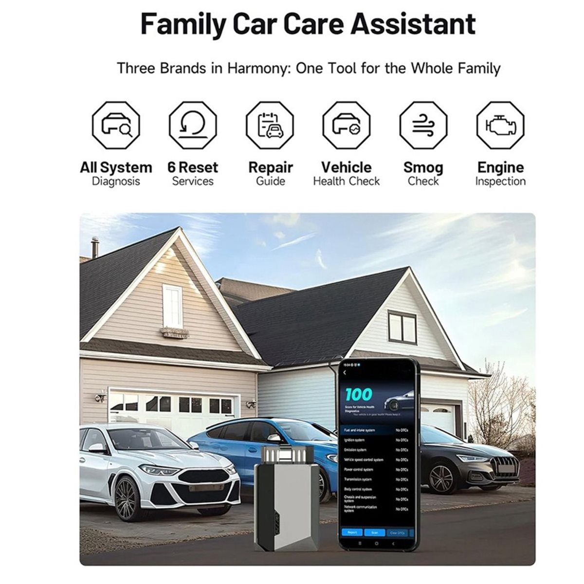 (A99Z) OBD2 Bluetooth-Scanner  – Health Power Tools Bewertung und Preis