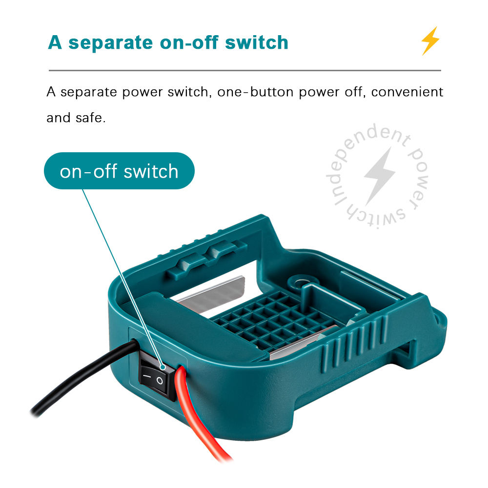 Externer Akku-Adapter-Konverte – Power Toolbox Bewertung und Preis