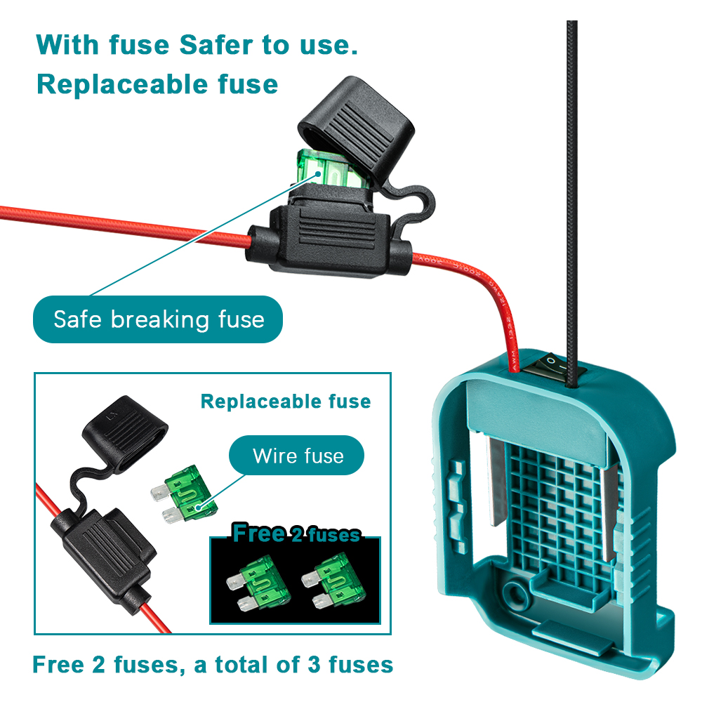 Externer Akku-Adapter-Konverte – Power Toolbox Bewertung und Preis