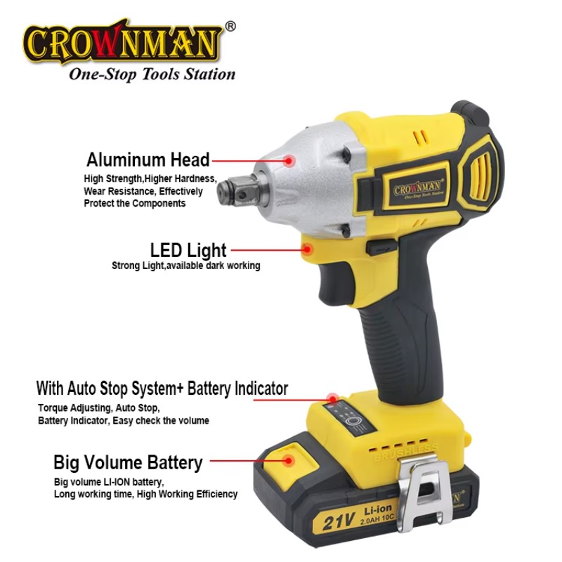 Elektrowerkzeuge Bürstenloser  – Power Tools Impact Wrench Bewertung und Preis