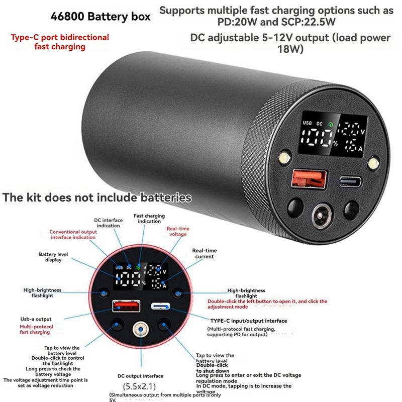 Upgrades 46800 Batteriegehäuse – Power Tools You Need Bewertung und Preis