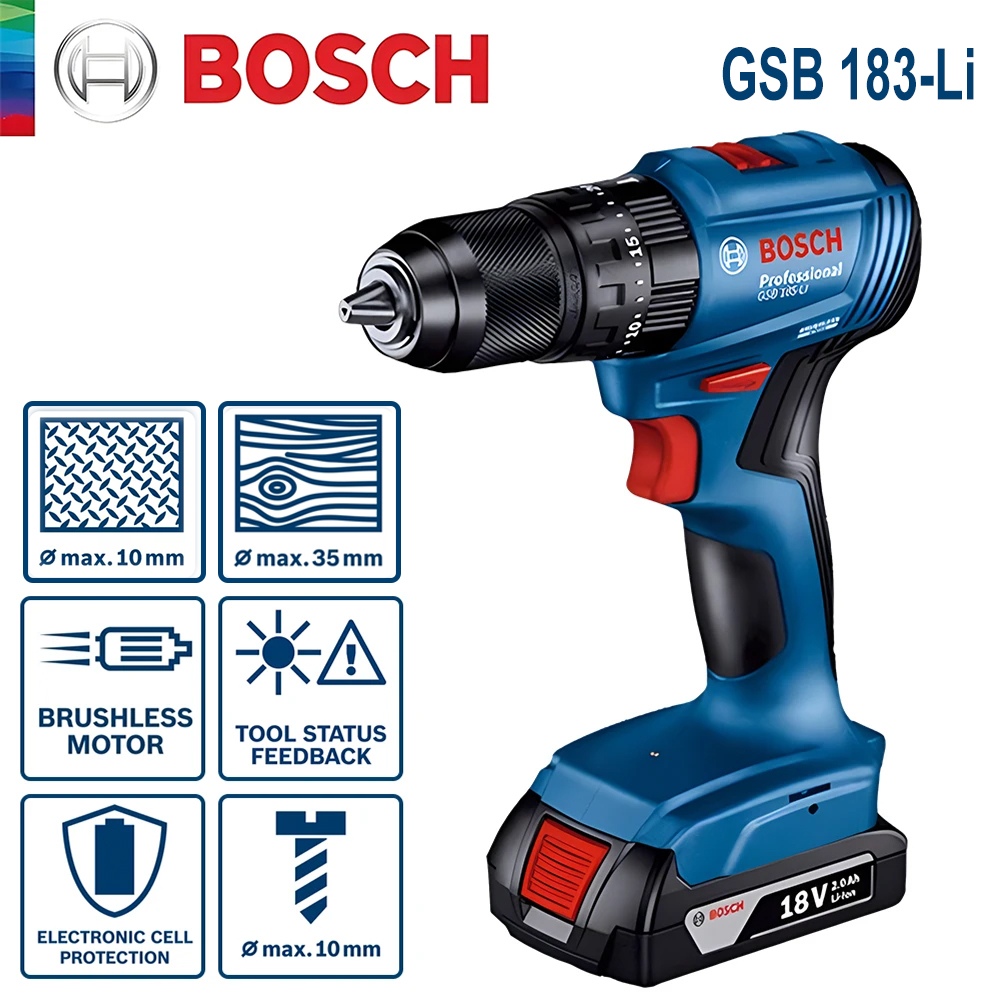 Bosch GSB 183-LI Elektrischer  – Power Tools Use Bewertung und Preis