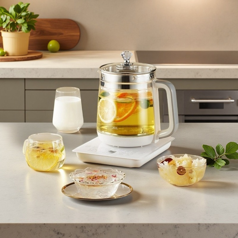 1,8-Liter-Kräuterkocher aus Gl – Health Power Tools Bewertung und Preis