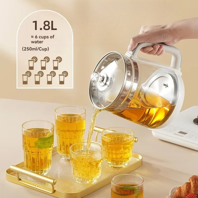 1,8-Liter-Kräuterkocher aus Gl – Health Power Tools Bewertung und Preis