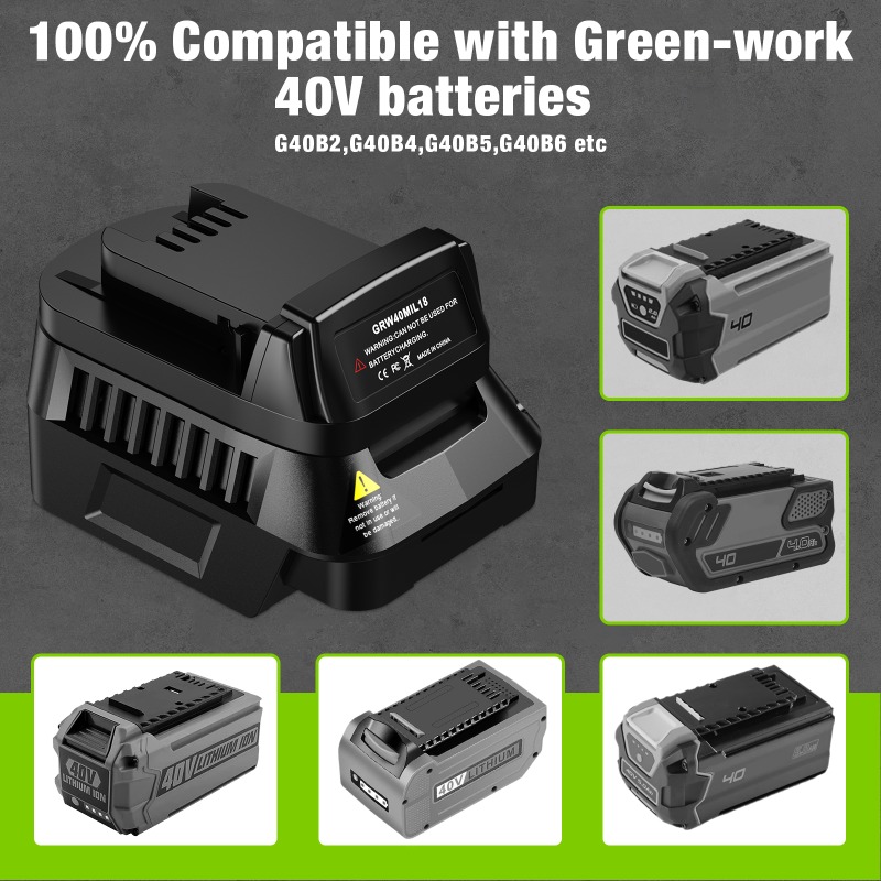 GRW40MIL18 Batterieadapter-Kon – Power Tools Use Bewertung und Preis
